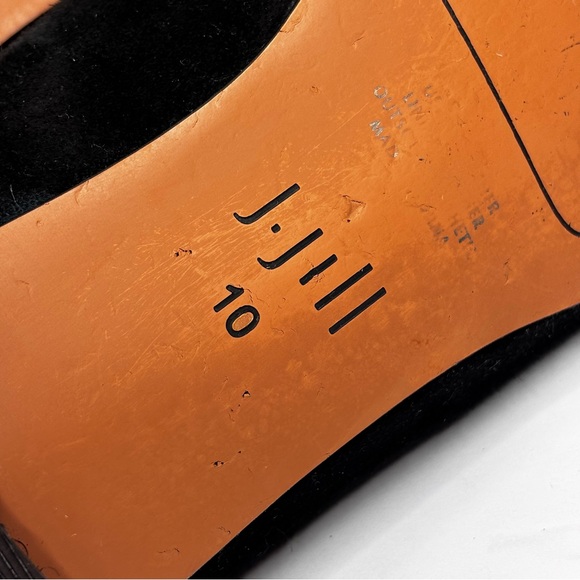 J. Jill Black Suede Penny Loafers Cushion Insole Size 10 MSRP $129 - Picture 11 of 11